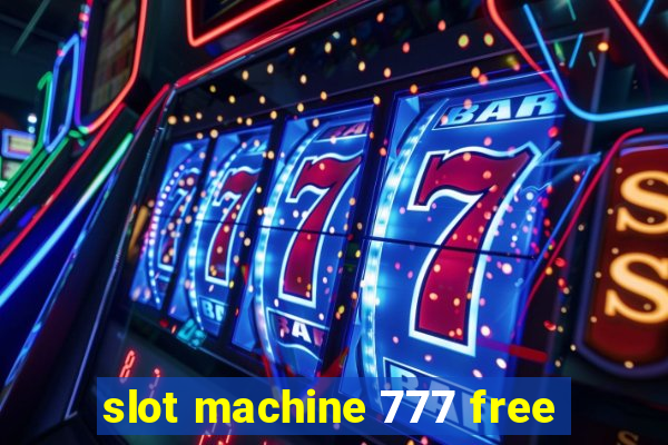 slot machine 777 free