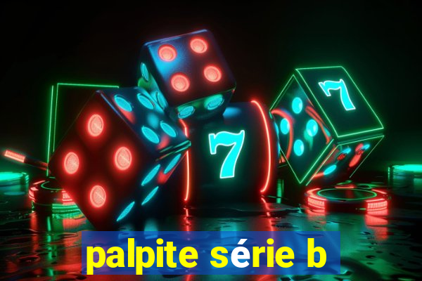 palpite série b