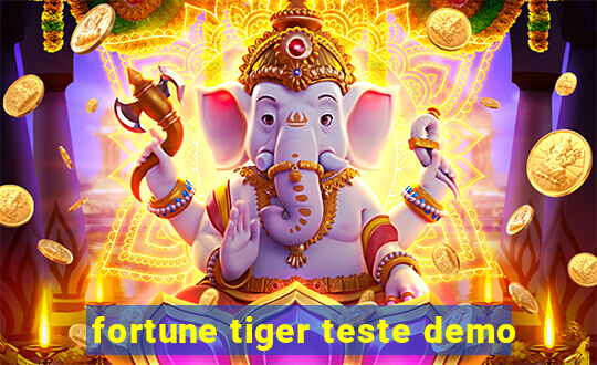 fortune tiger teste demo