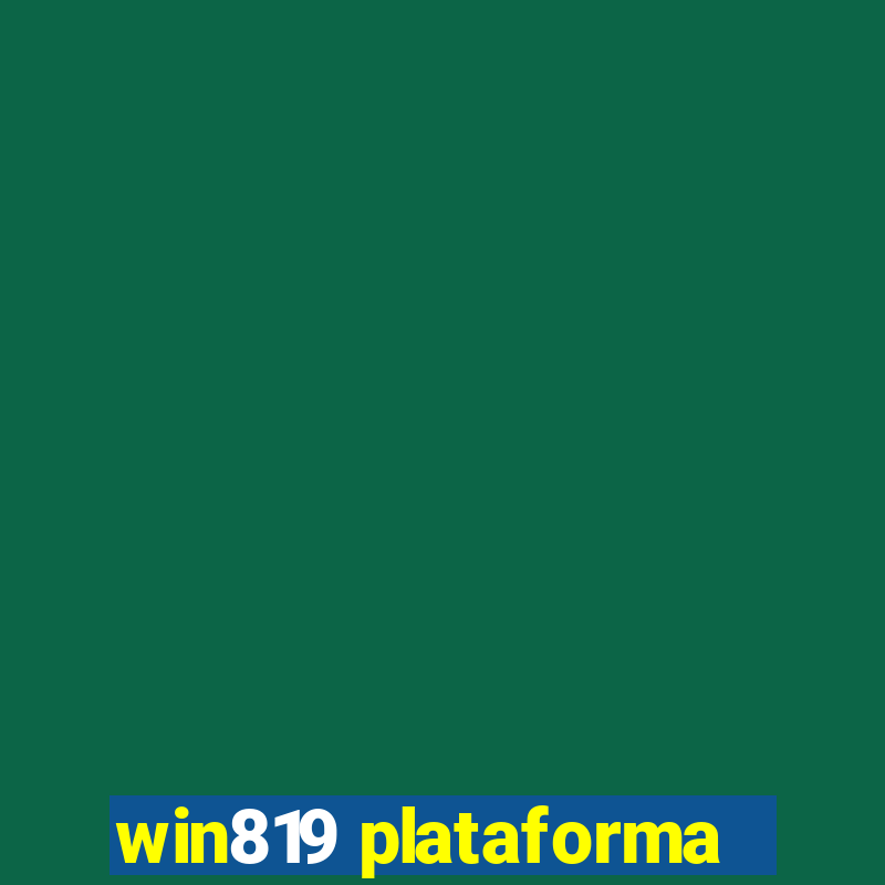 win819 plataforma