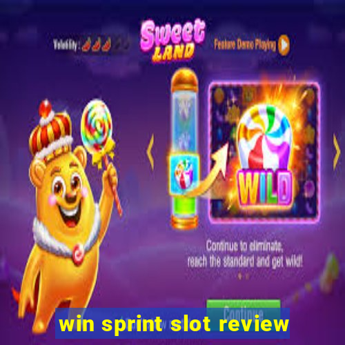 win sprint slot review