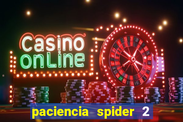 paciencia spider 2 naipes jogar