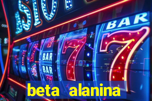 beta alanina aumenta a pressao