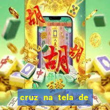 cruz na tela de cruz das