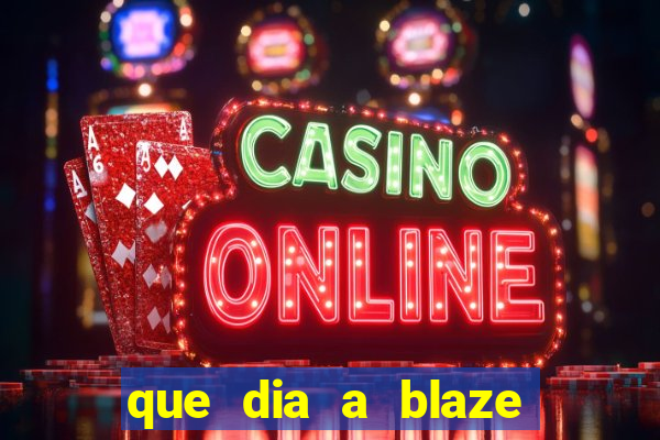 que dia a blaze paga o cashback