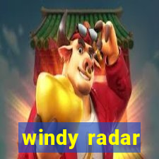 windy radar