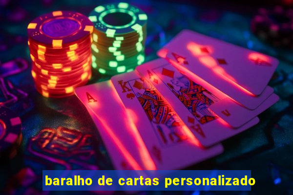 baralho de cartas personalizado