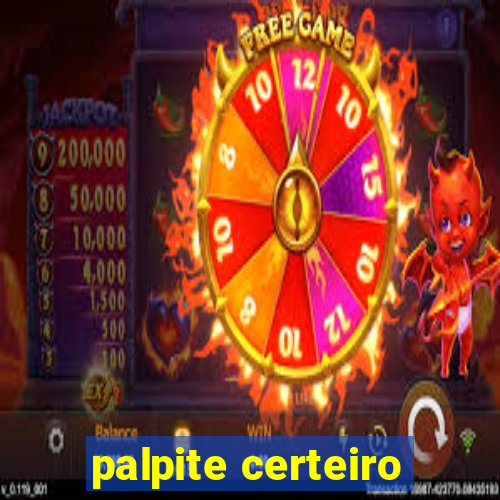 palpite certeiro