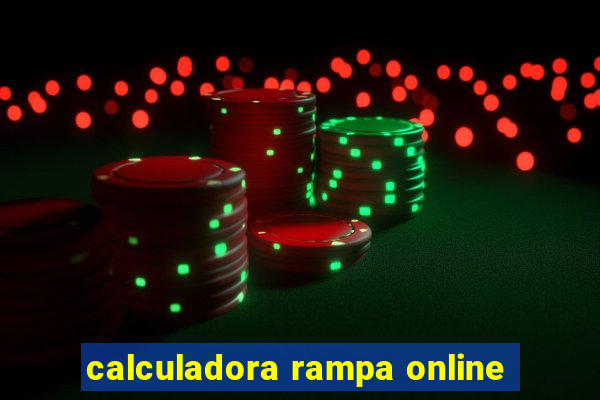 calculadora rampa online