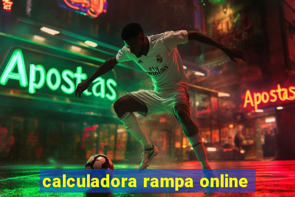 calculadora rampa online