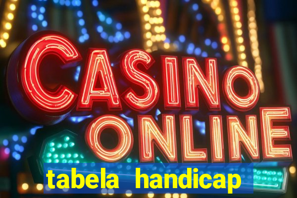 tabela handicap asiatico escanteios