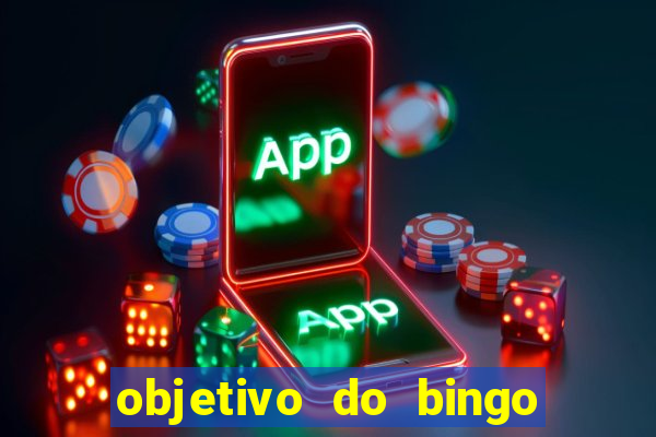 objetivo do bingo de letras