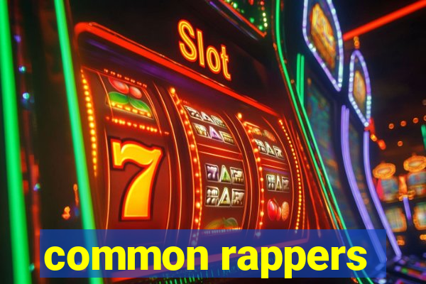 common rappers