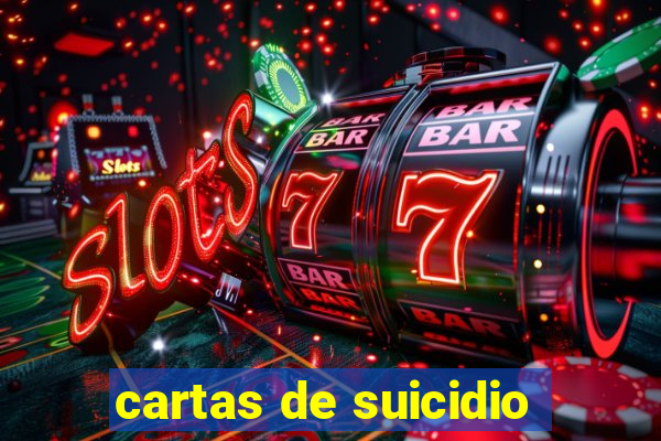 cartas de suicidio