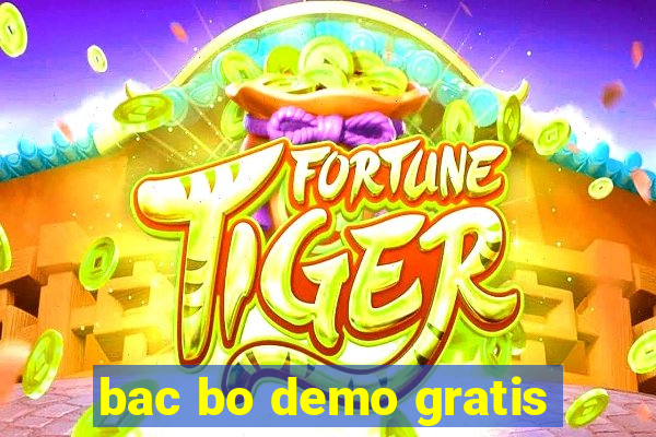 bac bo demo gratis