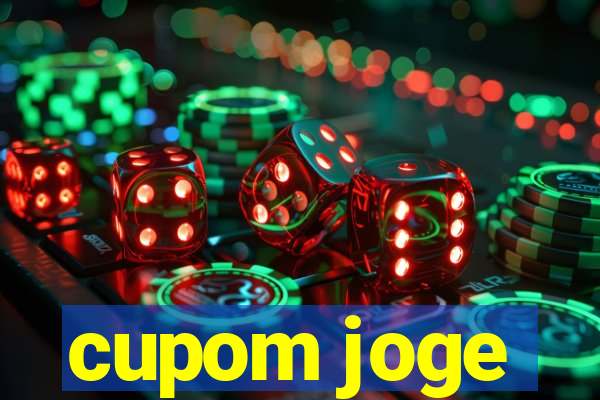 cupom joge