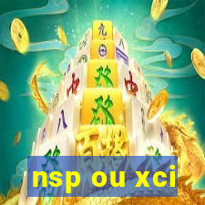 nsp ou xci