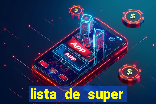 lista de super herois de a a z