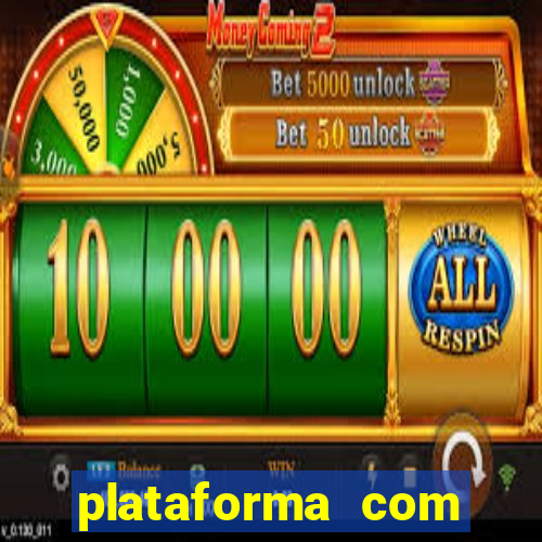 plataforma com conta demo fortune tiger