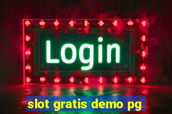 slot gratis demo pg