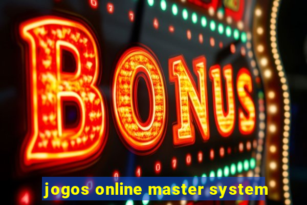 jogos online master system