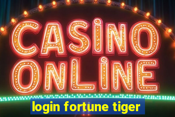 login fortune tiger