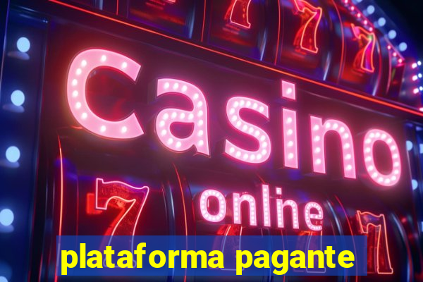 plataforma pagante