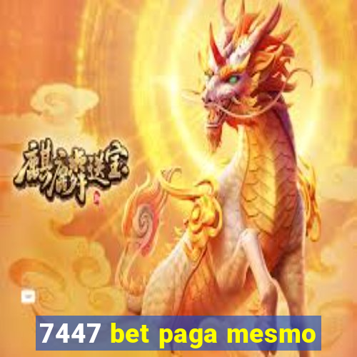 7447 bet paga mesmo