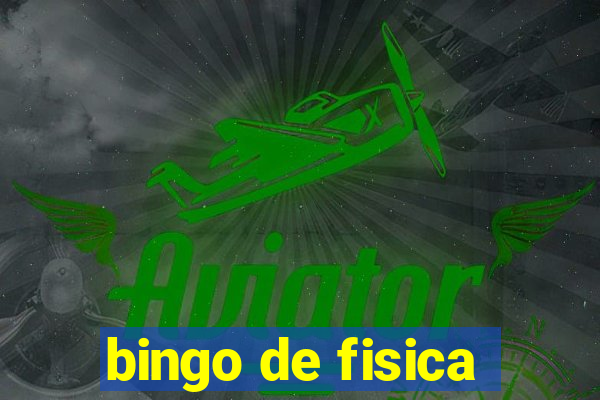 bingo de fisica