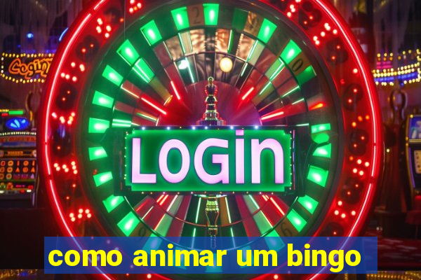 como animar um bingo