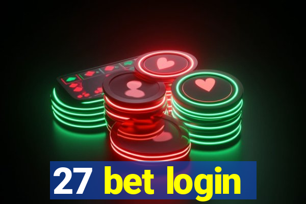 27 bet login