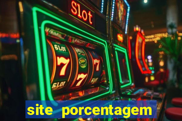 site porcentagem slots pg