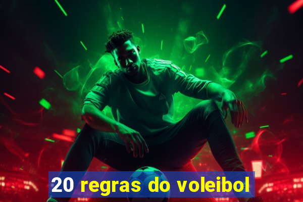 20 regras do voleibol