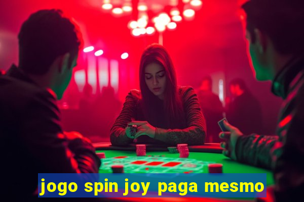 jogo spin joy paga mesmo