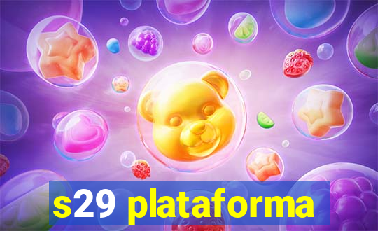 s29 plataforma