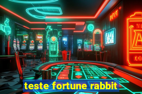 teste fortune rabbit