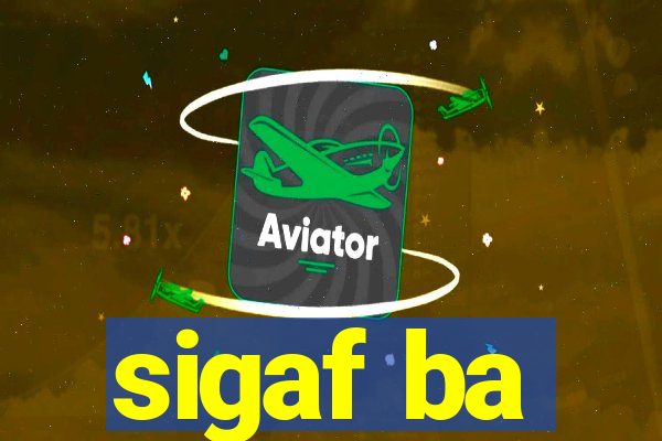 sigaf ba