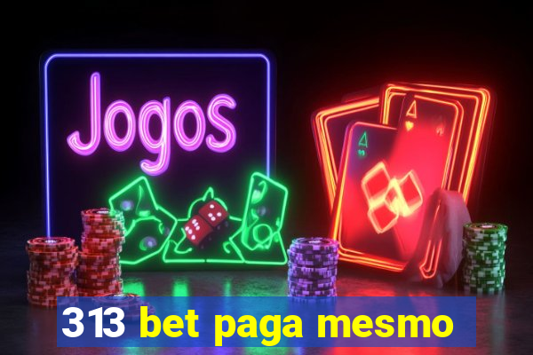 313 bet paga mesmo