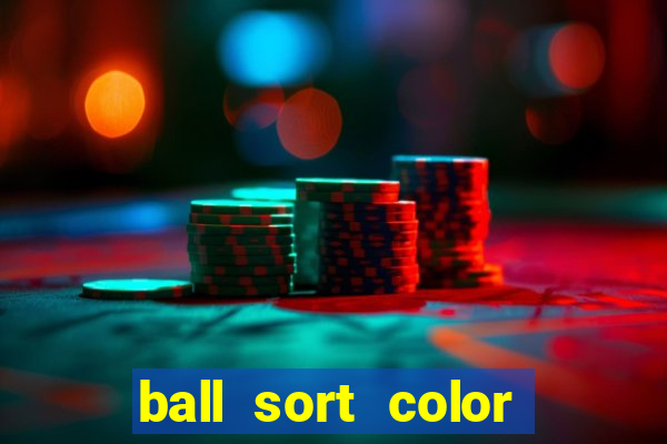 ball sort color water puzzle