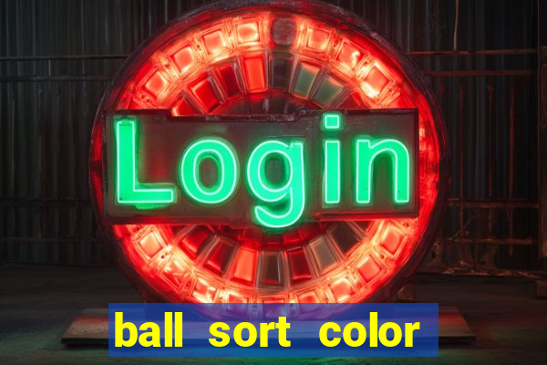 ball sort color water puzzle