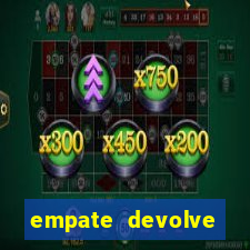 empate devolve aposta como funciona