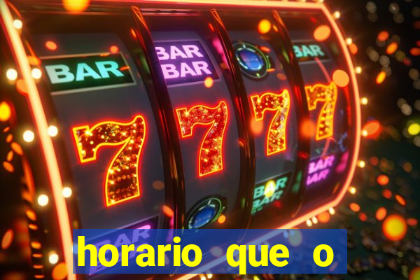 horario que o fortune mouse paga