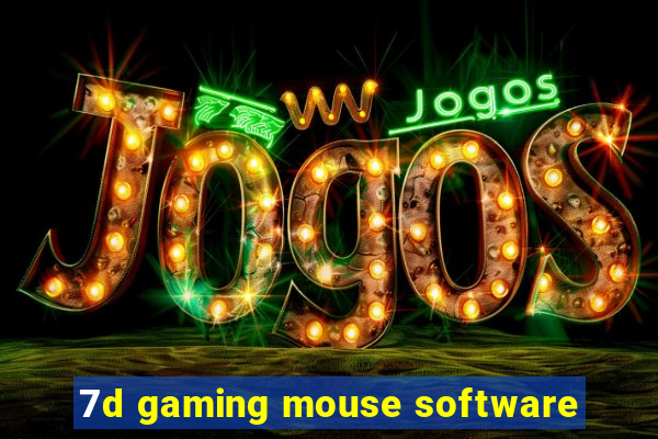 7d gaming mouse software