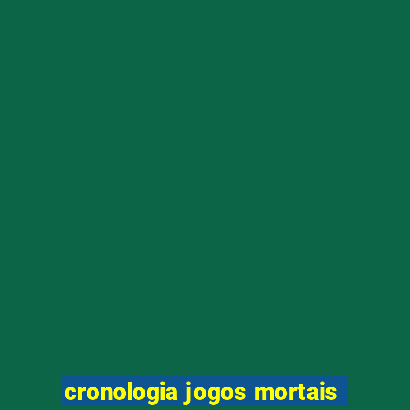 cronologia jogos mortais