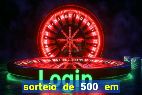 sorteio de 500 em cash toda segunda feira novibet como funciona