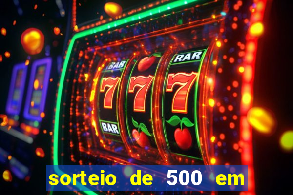 sorteio de 500 em cash toda segunda feira novibet como funciona