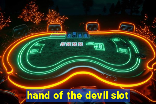 hand of the devil slot