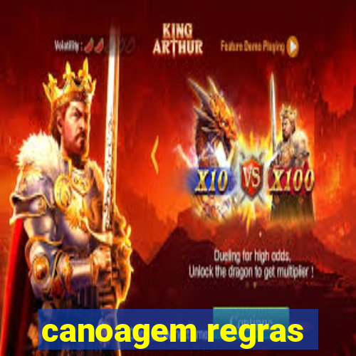 canoagem regras