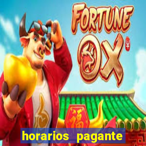 horarios pagante fortune ox