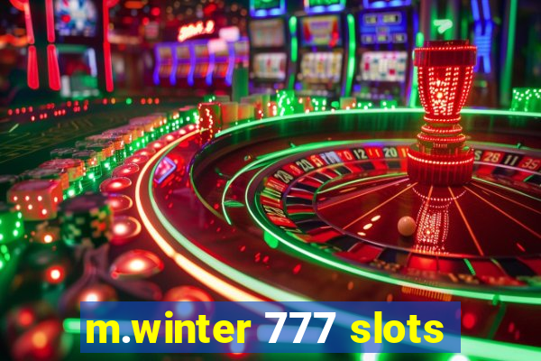 m.winter 777 slots